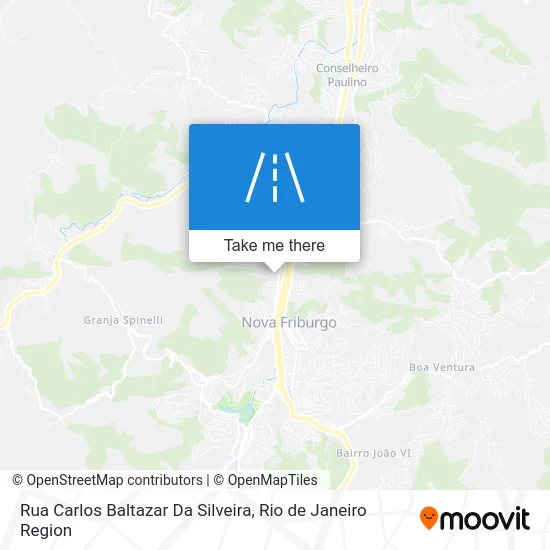 Rua Carlos Baltazar Da Silveira map