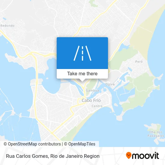 Rua Carlos Gomes map