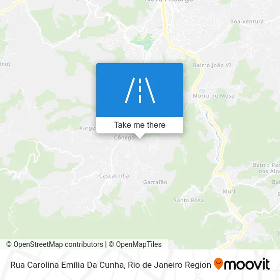 Rua Carolina Emília Da Cunha map