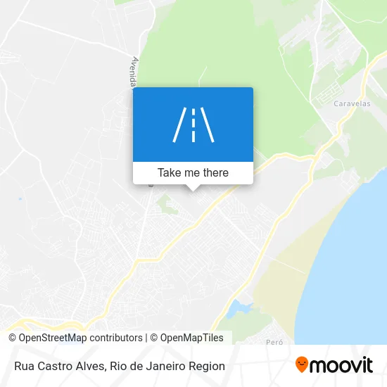 Rua Castro Alves map