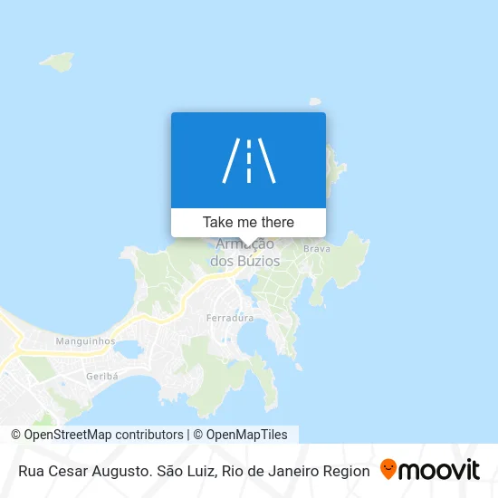 Rua Cesar Augusto. São Luiz map