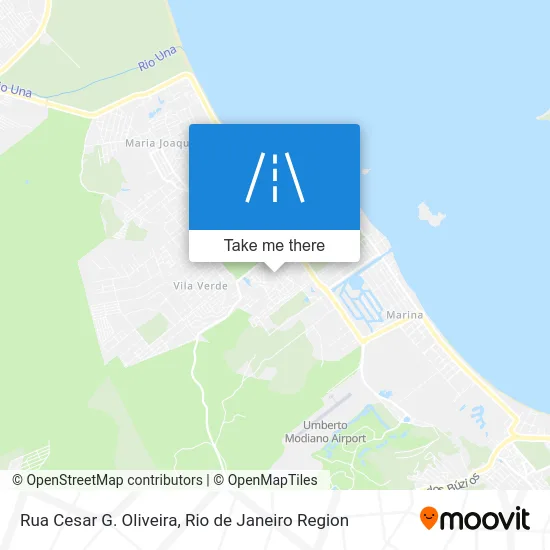 Rua Cesar G. Oliveira map