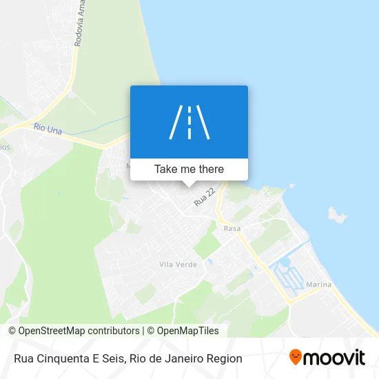 Rua Cinquenta E Seis map