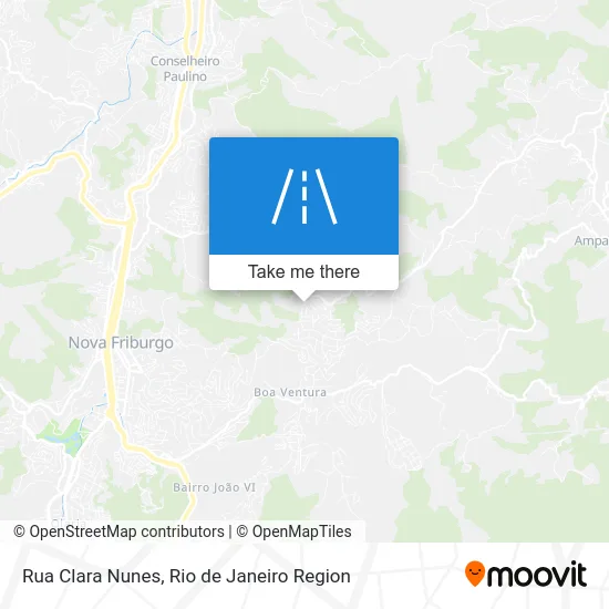 Rua Clara Nunes map