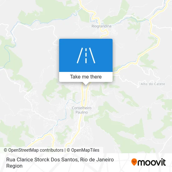 Rua Clarice Storck Dos Santos map