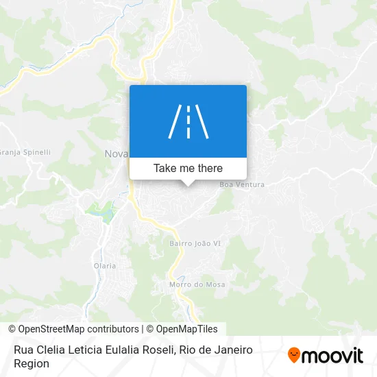 Rua Clelia Leticia Eulalia Roseli map