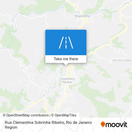 Rua Clementina Sobrinha Ribeiro map