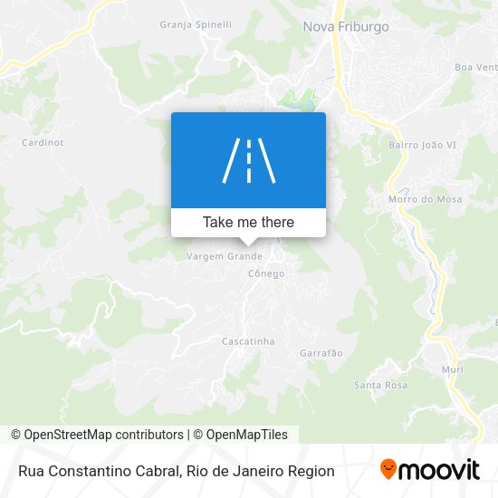 Rua Constantino Cabral map