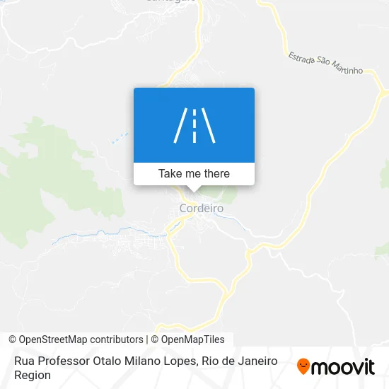 Rua Professor Otalo Milano Lopes map