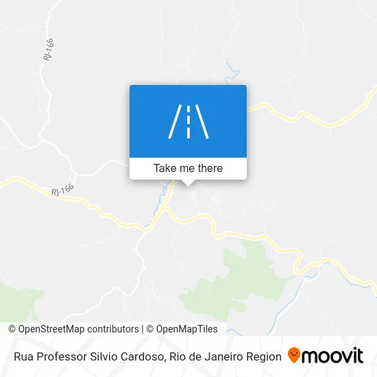 Rua Professor Silvio Cardoso map