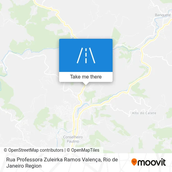 Rua Professora Zuleirka Ramos Valença map