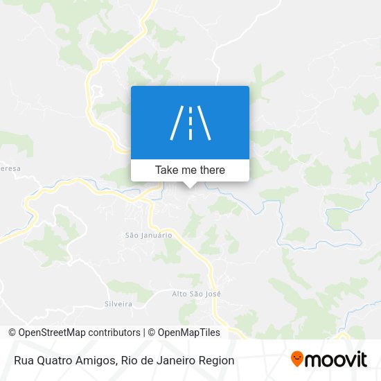 Rua Quatro Amigos map