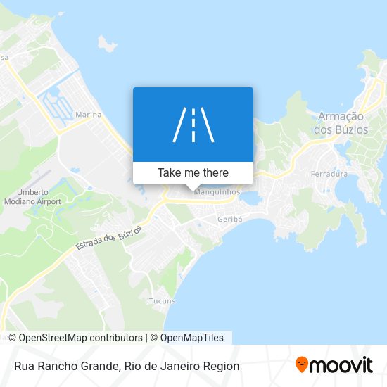 Rua Rancho Grande map