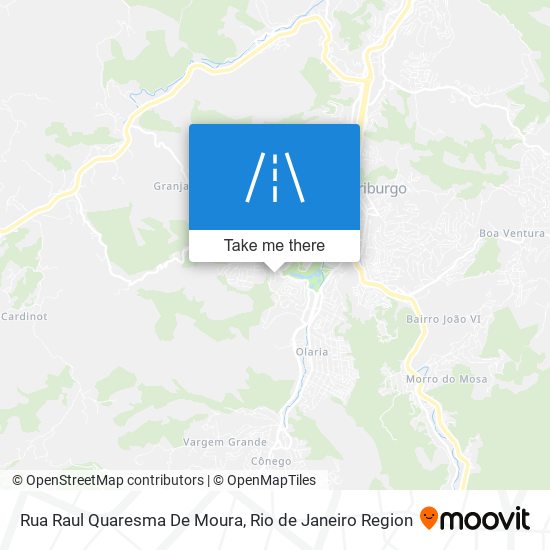 Rua Raul Quaresma De Moura map