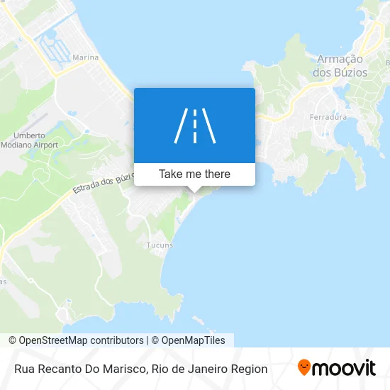 Rua Recanto Do Marisco map