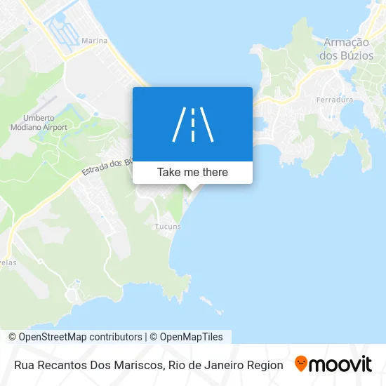 Rua Recantos Dos Mariscos map