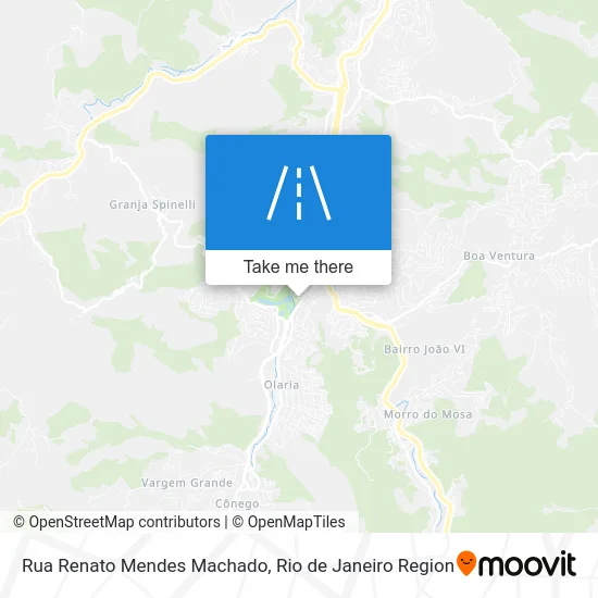 Rua Renato Mendes Machado map
