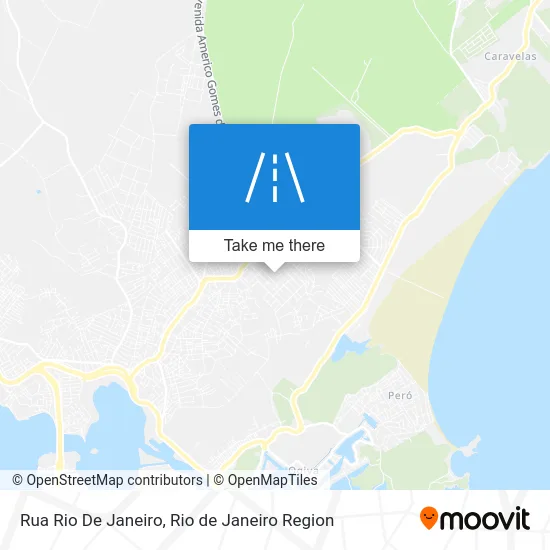 Rua Rio De Janeiro map