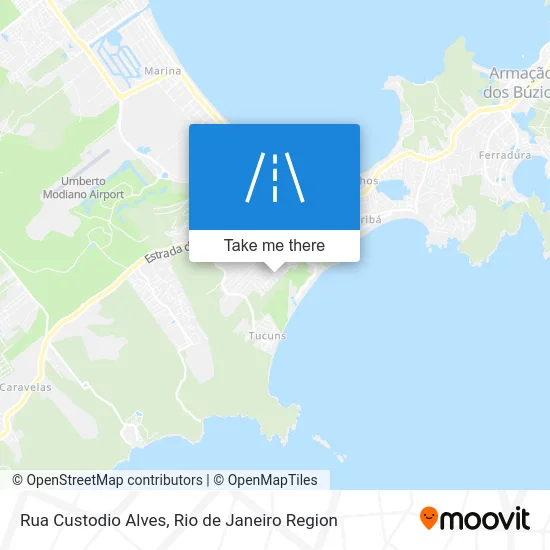 Rua Custodio Alves map