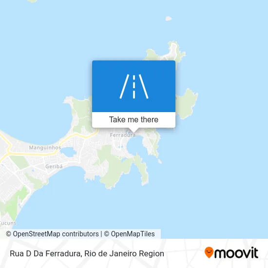 Rua D Da Ferradura map