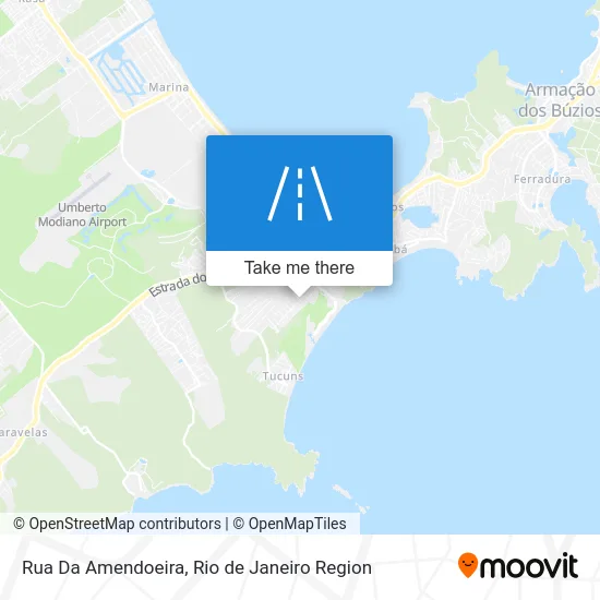 Rua Da Amendoeira map