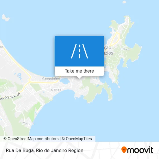 Rua Da Buga map