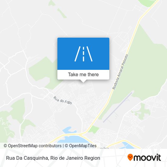 Rua Da Casquinha map