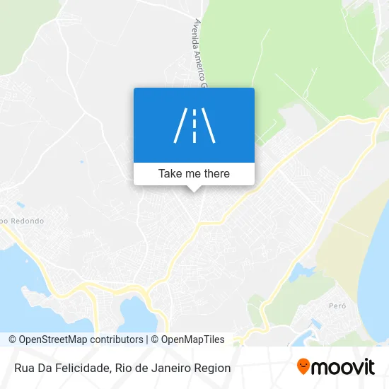 Rua Da Felicidade map