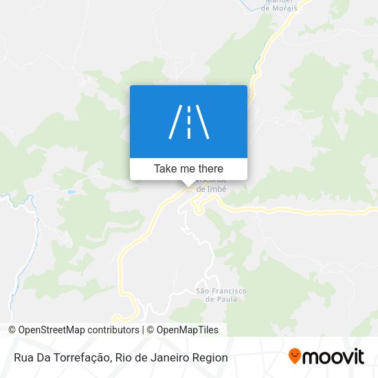 Rua Da Torrefação map