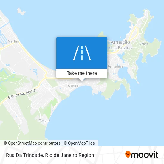 Rua Da Trindade map