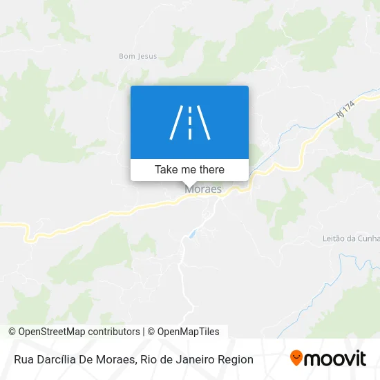 Rua Darcília De Moraes map