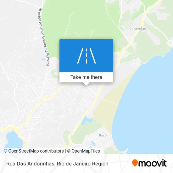 Rua Das Andorinhas map