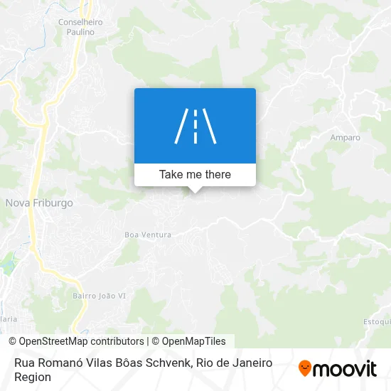 Rua Romanó Vilas Bôas Schvenk map