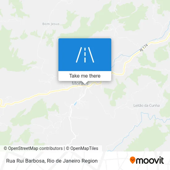 Rua Rui Barbosa map
