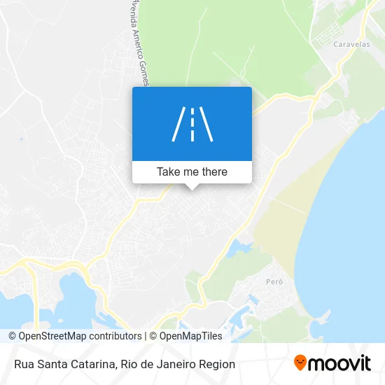 Rua Santa Catarina map