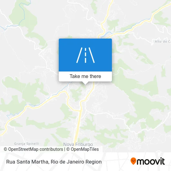 Rua Santa Martha map