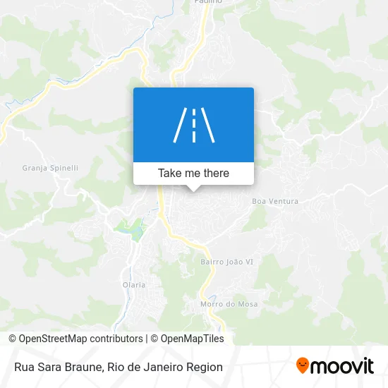 Rua Sara Braune map