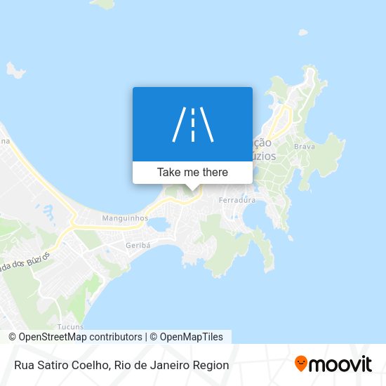 Rua Satiro Coelho map