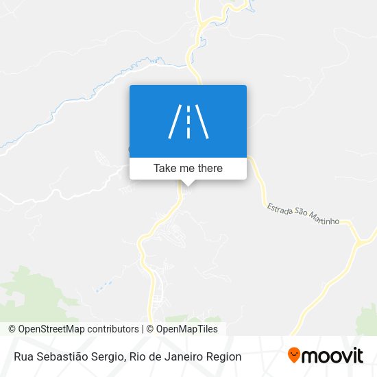 Rua Sebastião Sergio map