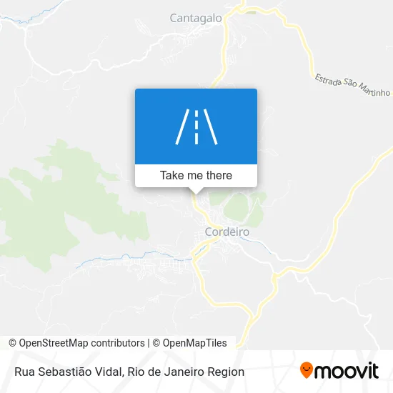 Rua Sebastião Vidal map