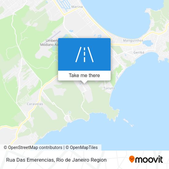 Rua Das Emerencias map