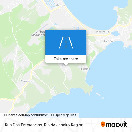 Rua Das Emerencias map