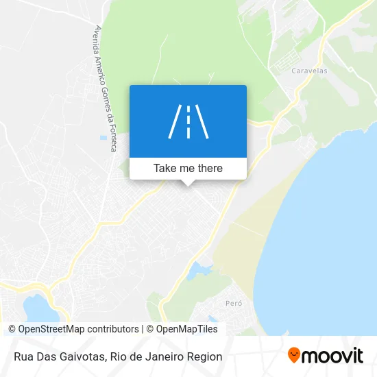 Rua Das Gaivotas map