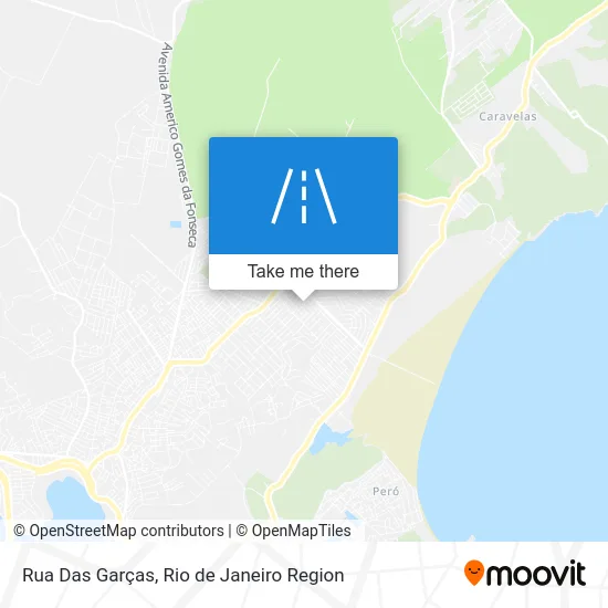 Rua Das Garças map
