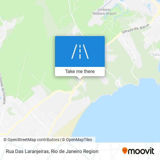 Rua Das Laranjeiras map