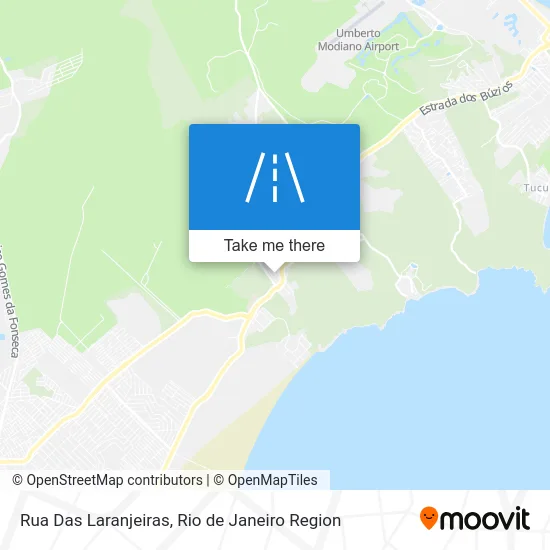 Rua Das Laranjeiras map