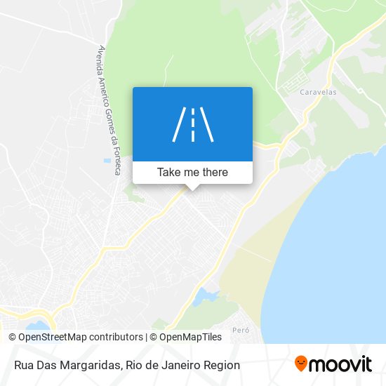 Mapa Rua Das Margaridas