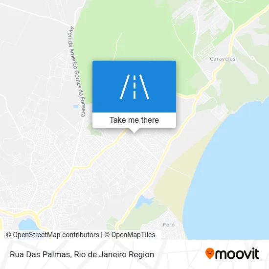 Rua Das Palmas map