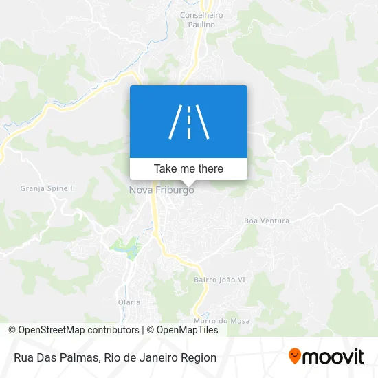 Rua Das Palmas map