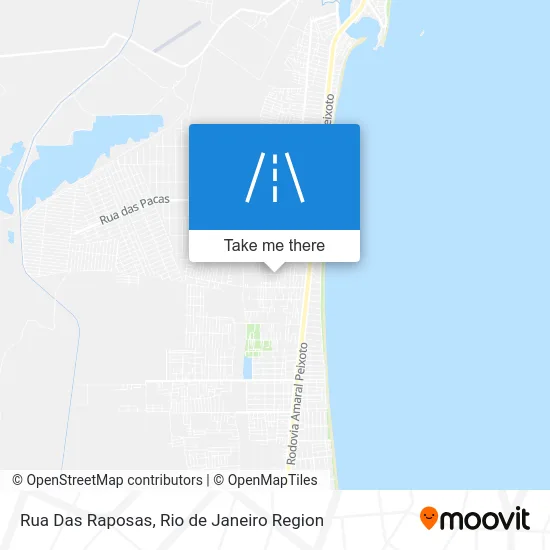 Rua Das Raposas map